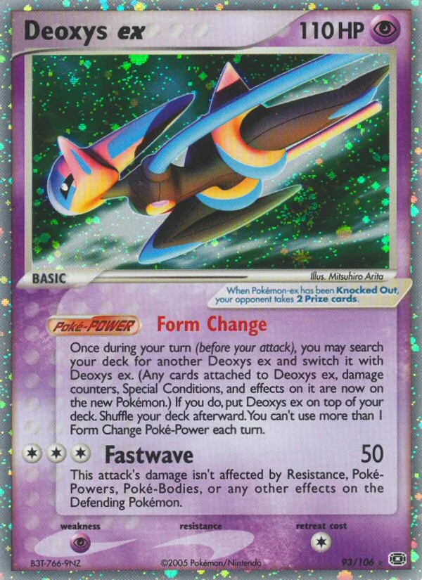 Deoxys ex, Emerald #93/106