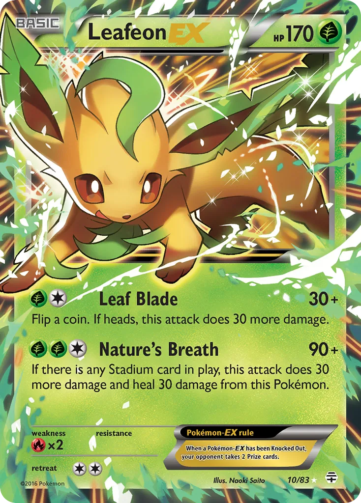 Leafeon-EX, Generations #10/83