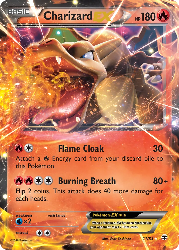 Charizard-EX, Generations #11/83