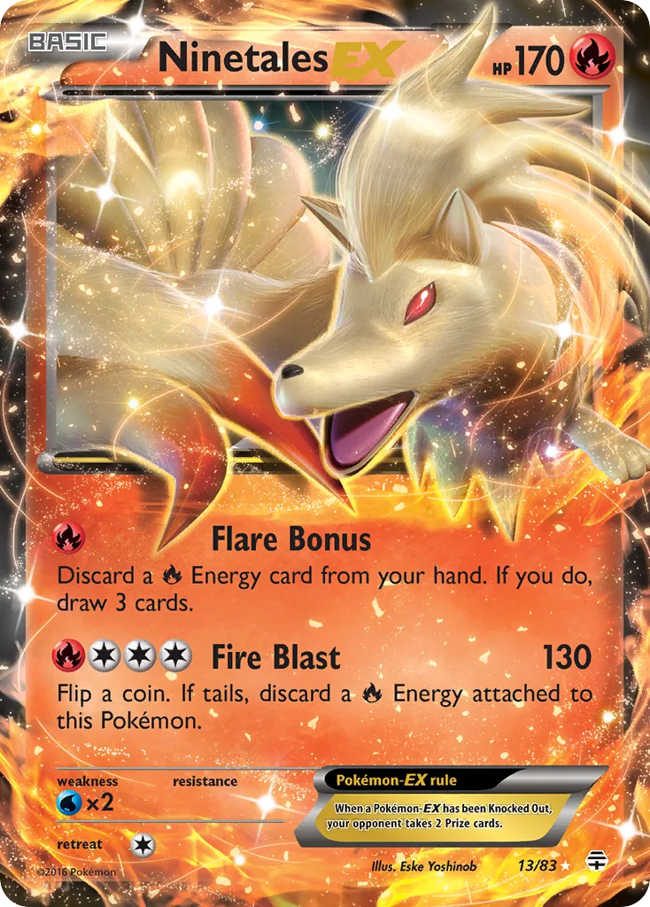 Ninetales-EX, Generations #13/83