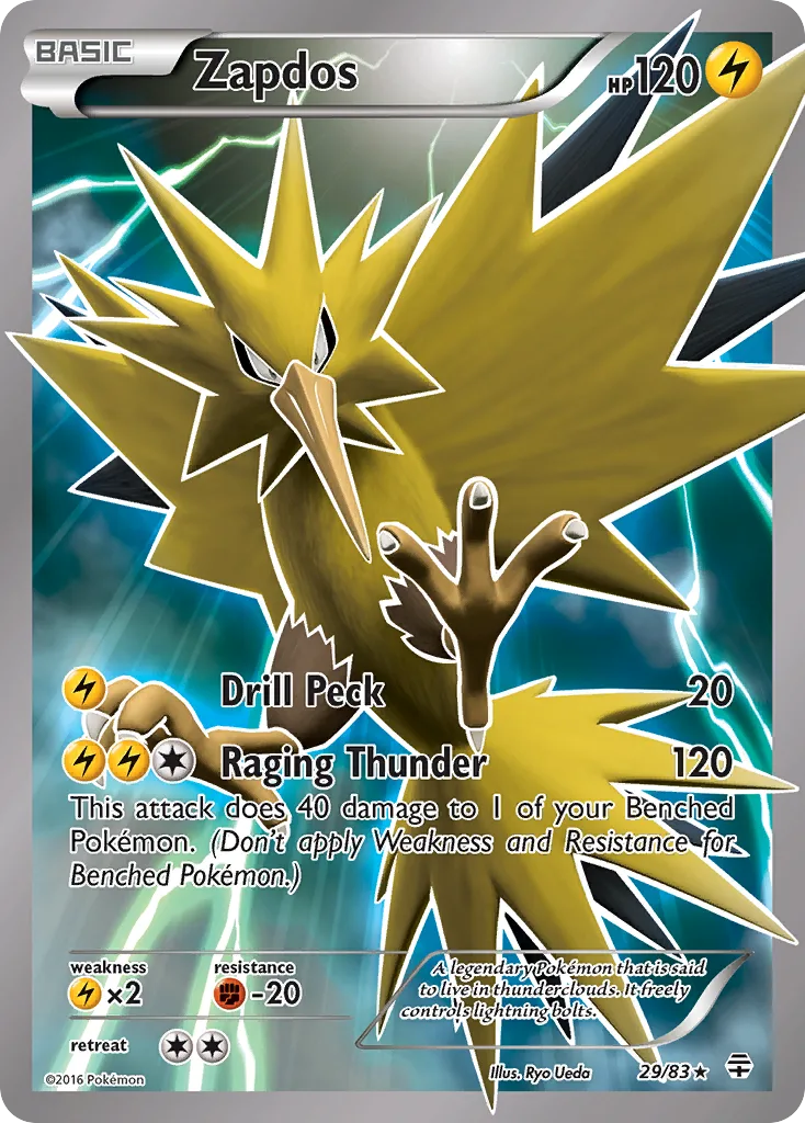 Zapdos, Generations #29/83