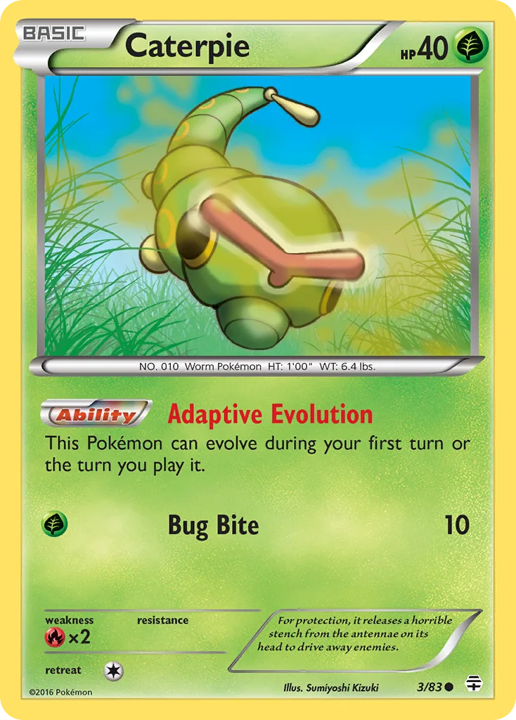 Caterpie, Generations #3/83