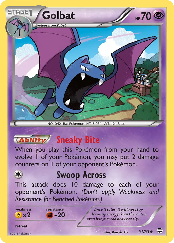 Golbat, Generations #31/83