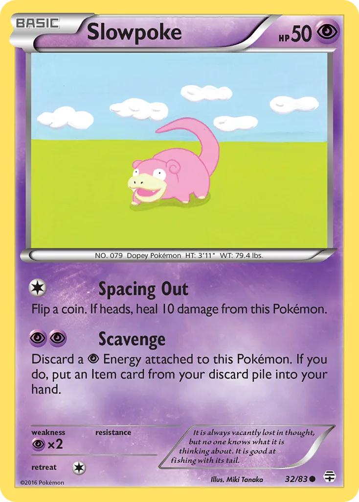 Slowpoke, Generations #32/83