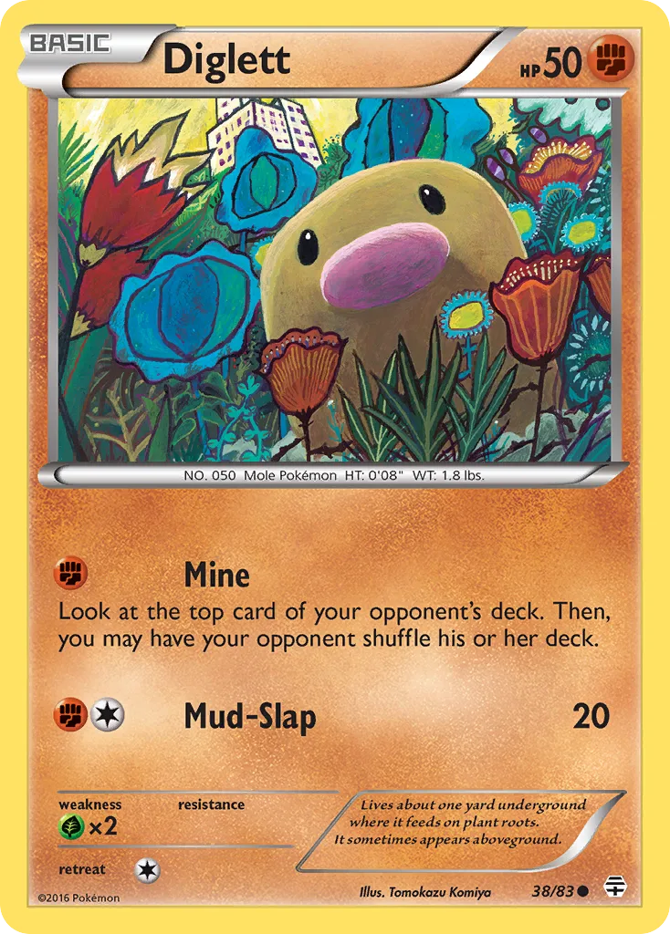 Diglett, Generations #38/83