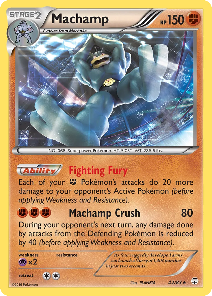 Machamp, Generations #42/83
