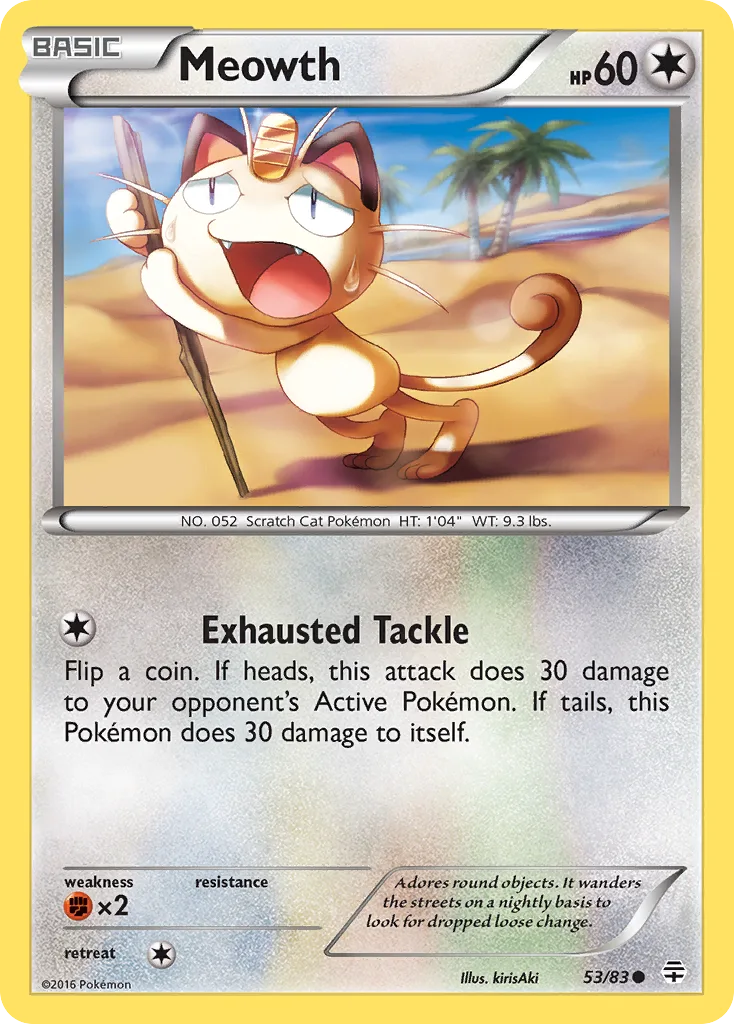 Meowth, Generations #53/83