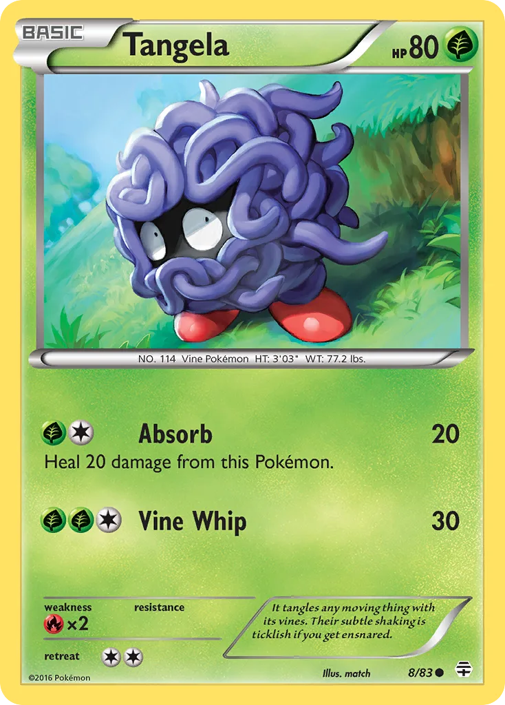 Tangela, Generations #8/83
