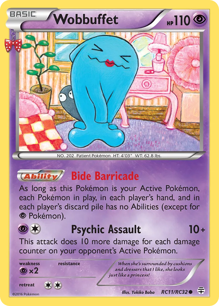 Wobbuffet, Generations #RC11/RC32