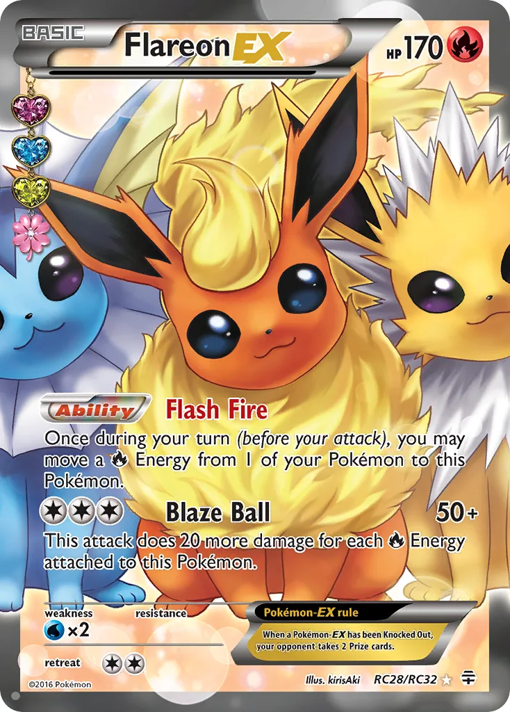 Flareon-EX, Generations #RC28/RC32