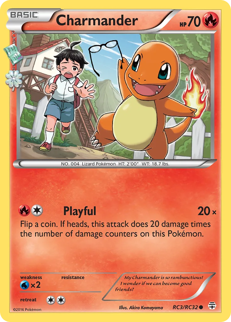 Charmander, Generations #RC3/RC32