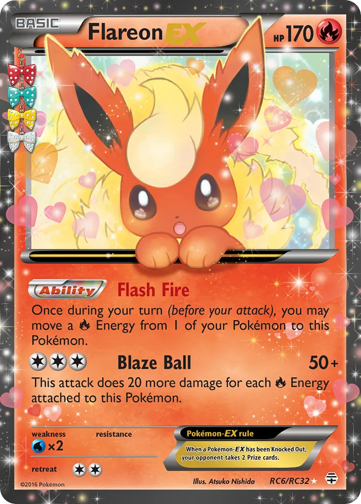 Flareon-EX, Generations #RC6/RC32