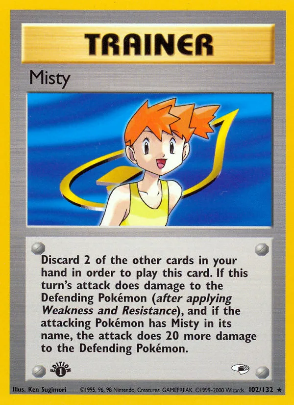 Misty, Gym Heroes #102/132