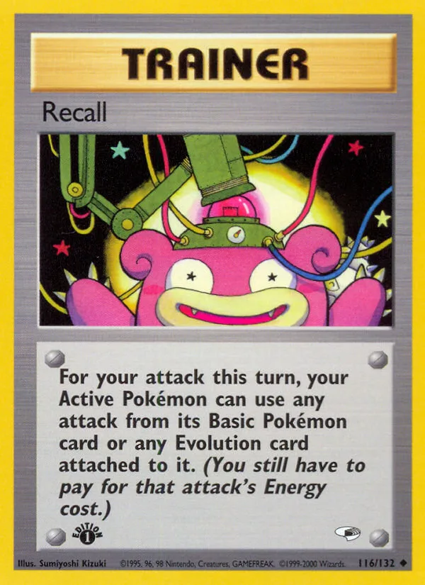 Recall, Gym Heroes #116/132