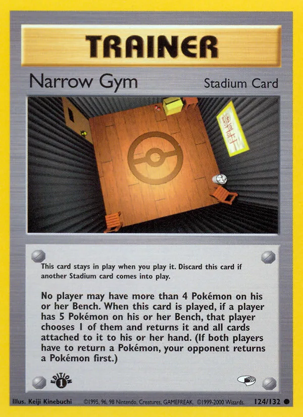 Narrow Gym, Gym Heroes #124/132
