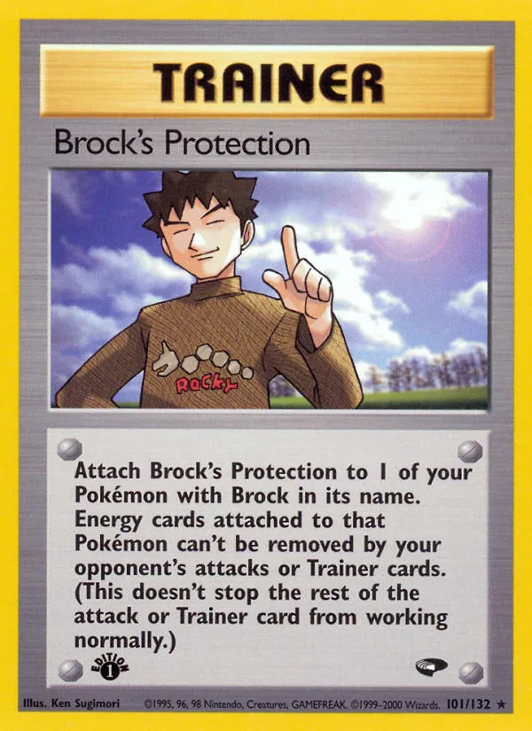 Brock's Protection, Gym Challenge #101/132