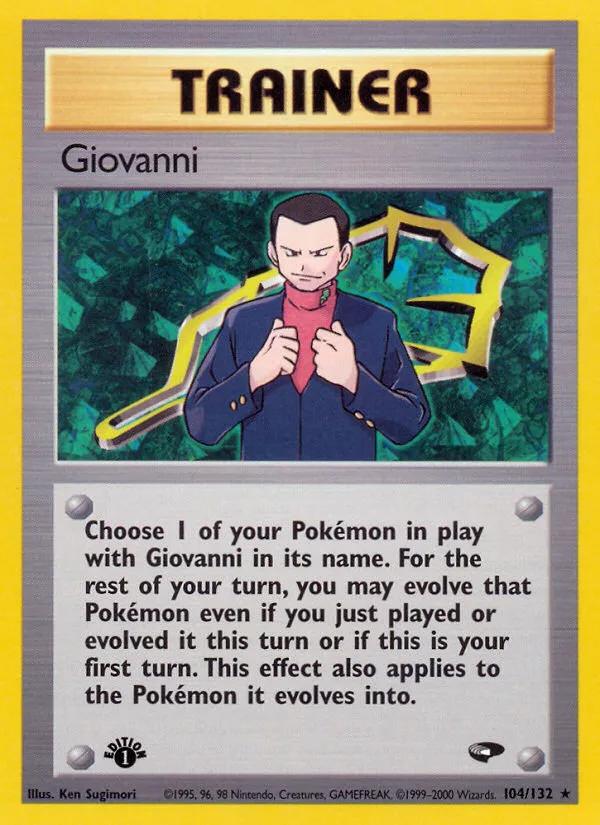 Giovanni, Gym Challenge #104/132