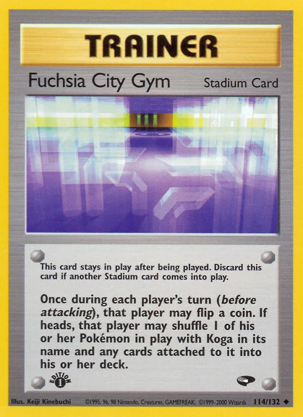Fuchsia City Gym, Gym Challenge #114/132