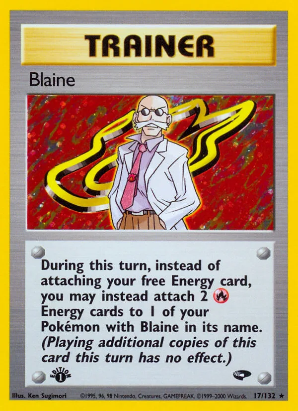 Blaine, Gym Challenge #17/132
