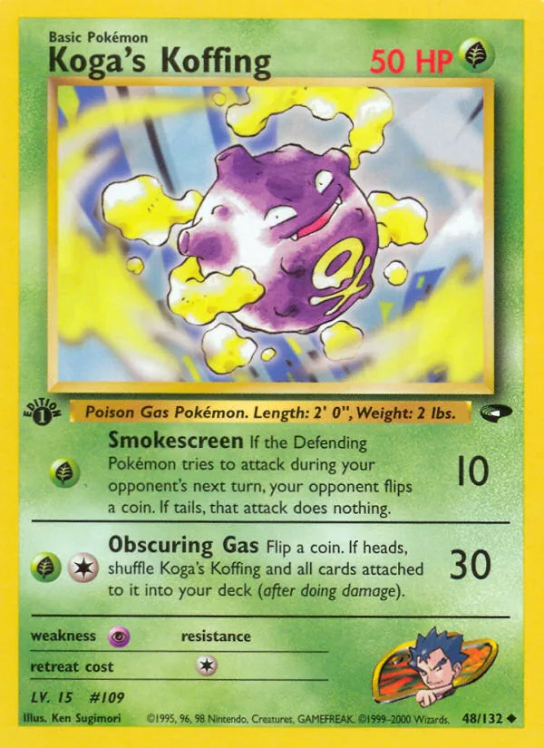 Koga's Koffing, Gym Challenge #48/132