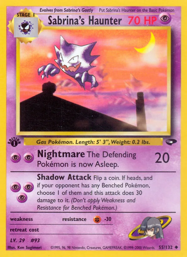 Sabrina's Haunter, Gym Challenge #55/132