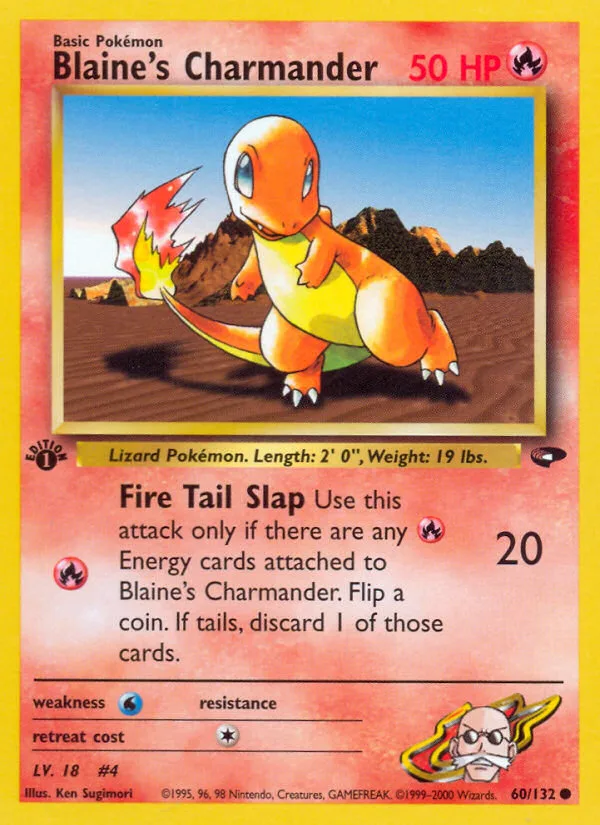 Blaine's Charmander, Gym Challenge #60/132