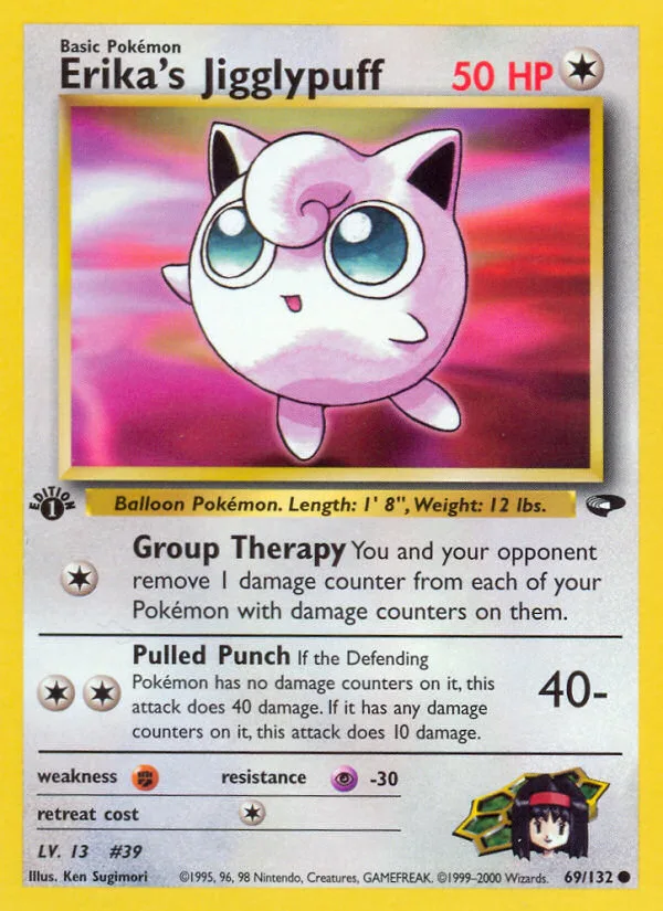 Erika's Jigglypuff, Gym Challenge #69/132