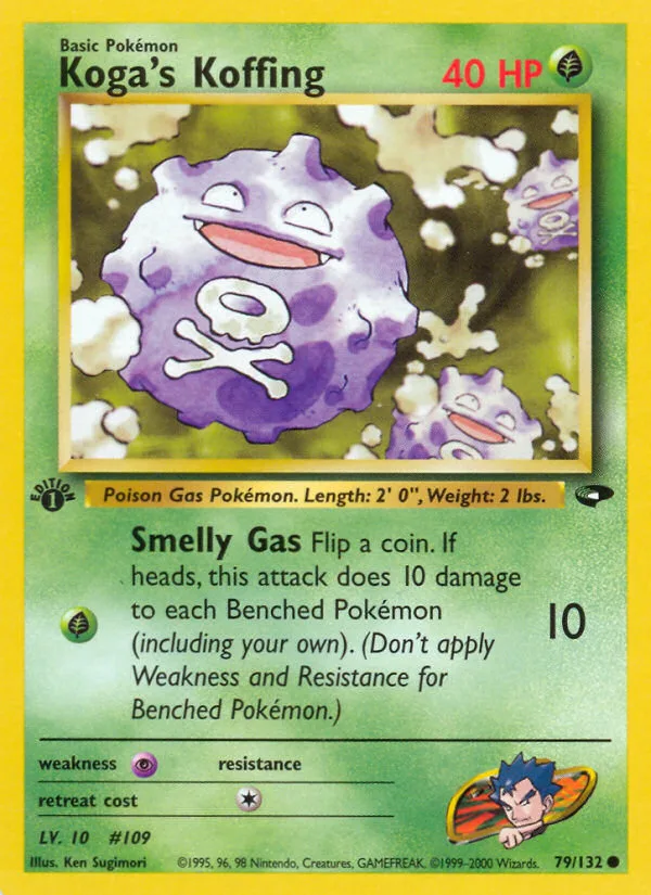 Koga's Koffing, Gym Challenge #79/132