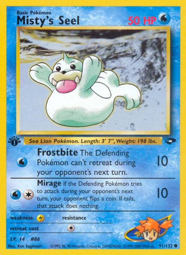 Misty's Seel, Gym Challenge #91/132