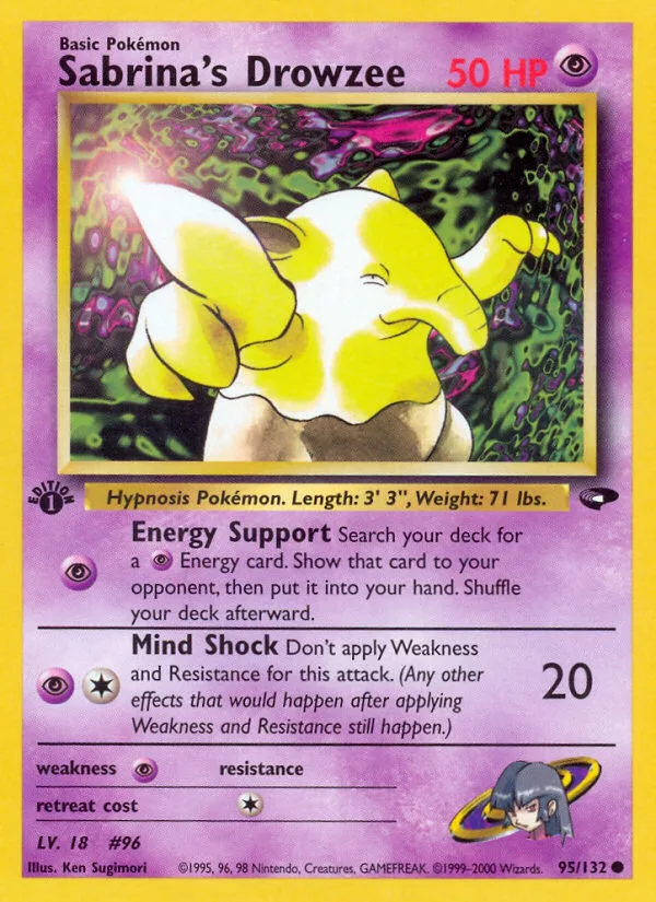 Sabrina's Drowzee, Gym Challenge #95/132