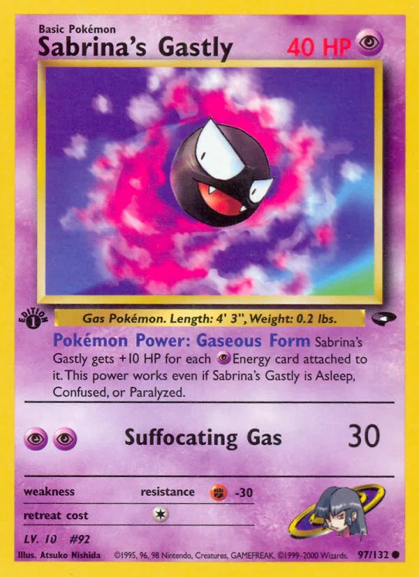 Sabrina's Gastly, Gym Challenge #97/132