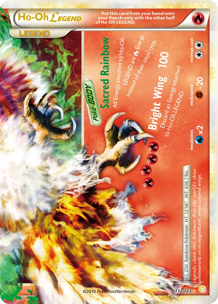 Ho-Oh LEGEND, HeartGold & SoulSilver #112/123