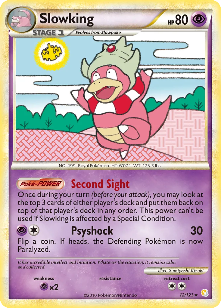 Slowking, HeartGold & SoulSilver #12/123