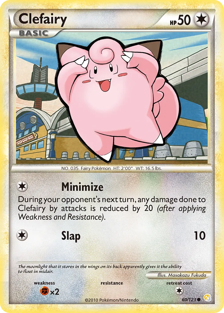 Clefairy, HeartGold & SoulSilver #60/123