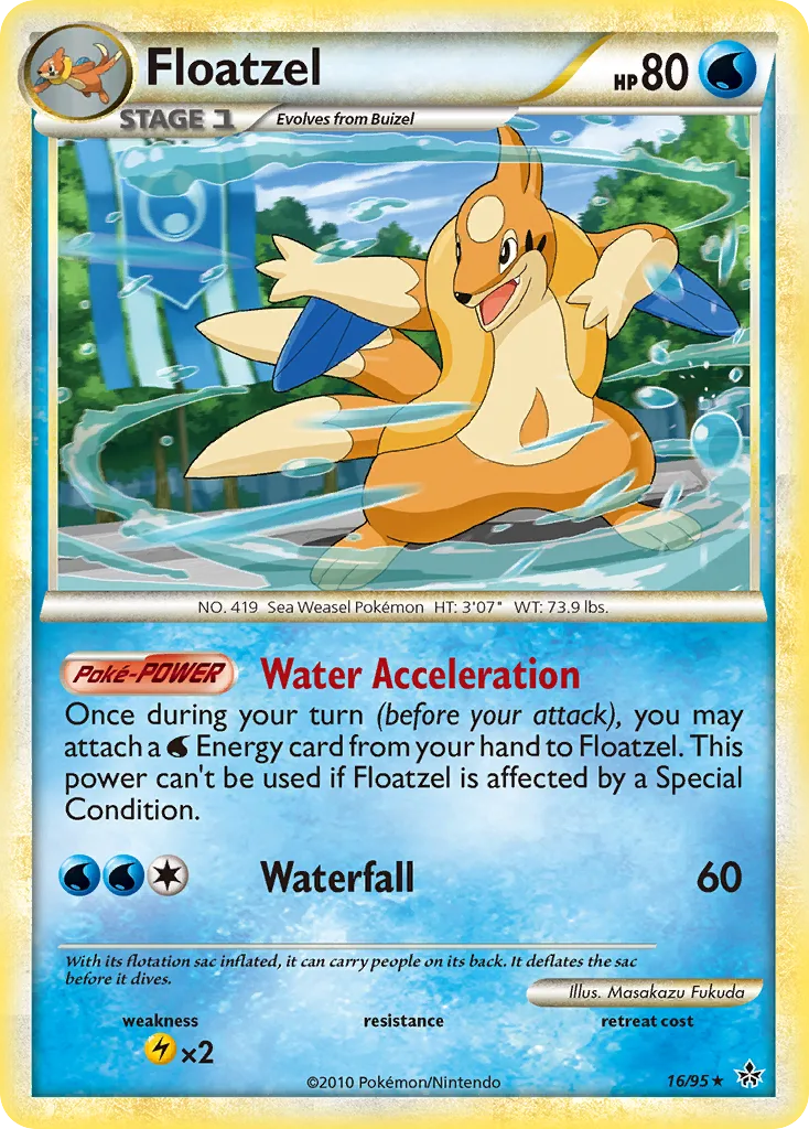 Floatzel, HS—Unleashed #16/95