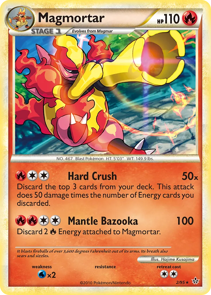 Magmortar, HS—Unleashed #2/95