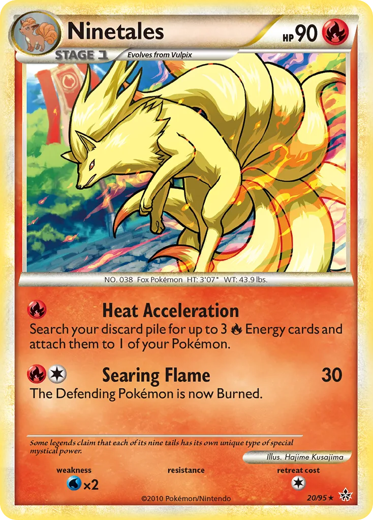 Ninetales, HS—Unleashed #20/95