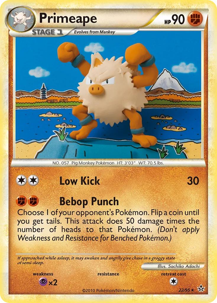 Primeape, HS—Unleashed #22/95