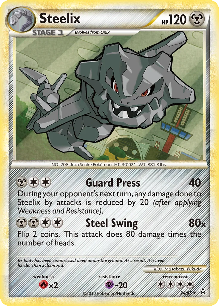 Steelix, HS—Unleashed #24/95