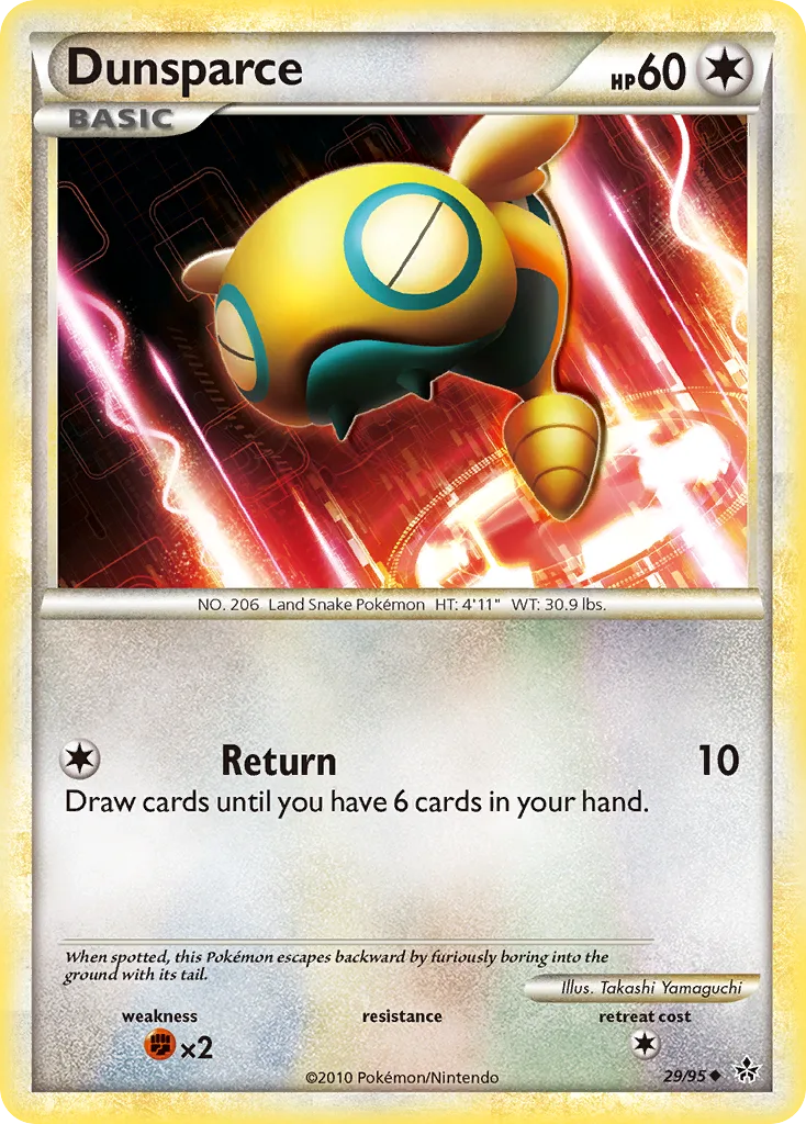 Dunsparce, HS—Unleashed #29/95