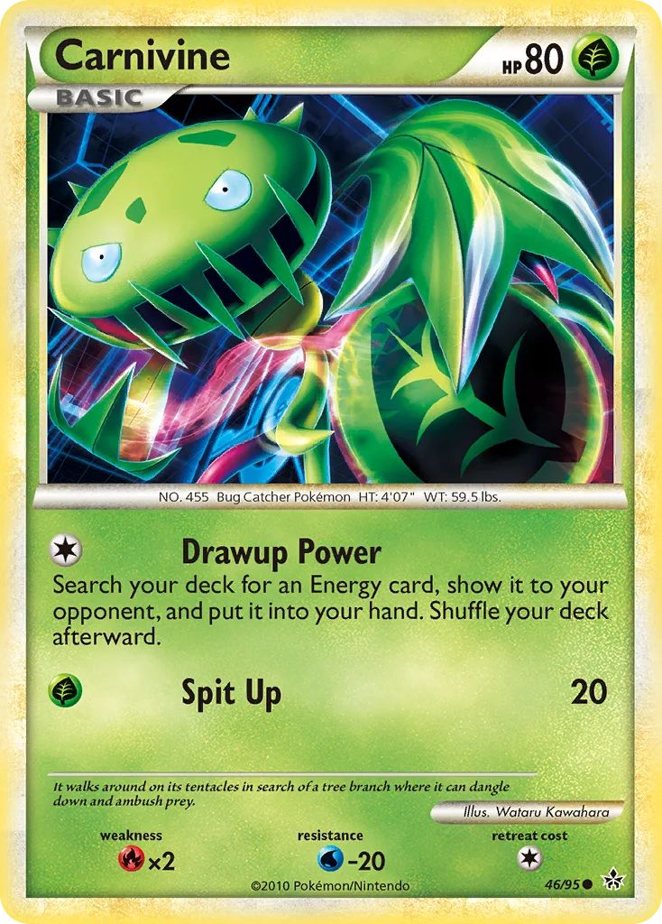 Carnivine, HS—Unleashed #46/95