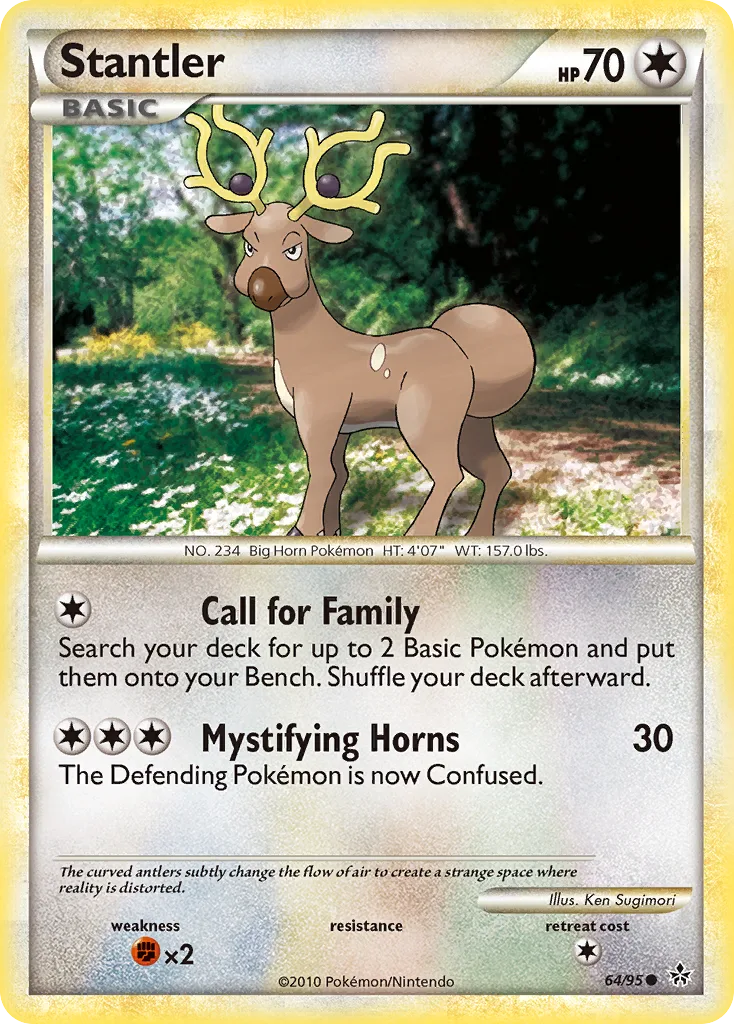 Stantler, HS—Unleashed #64/95