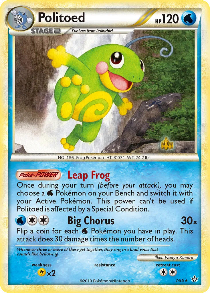 Politoed, HS—Unleashed #7/95