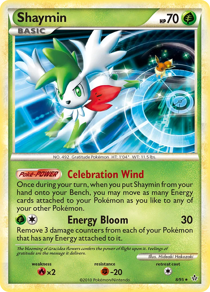 Shaymin, HS—Unleashed #8/95