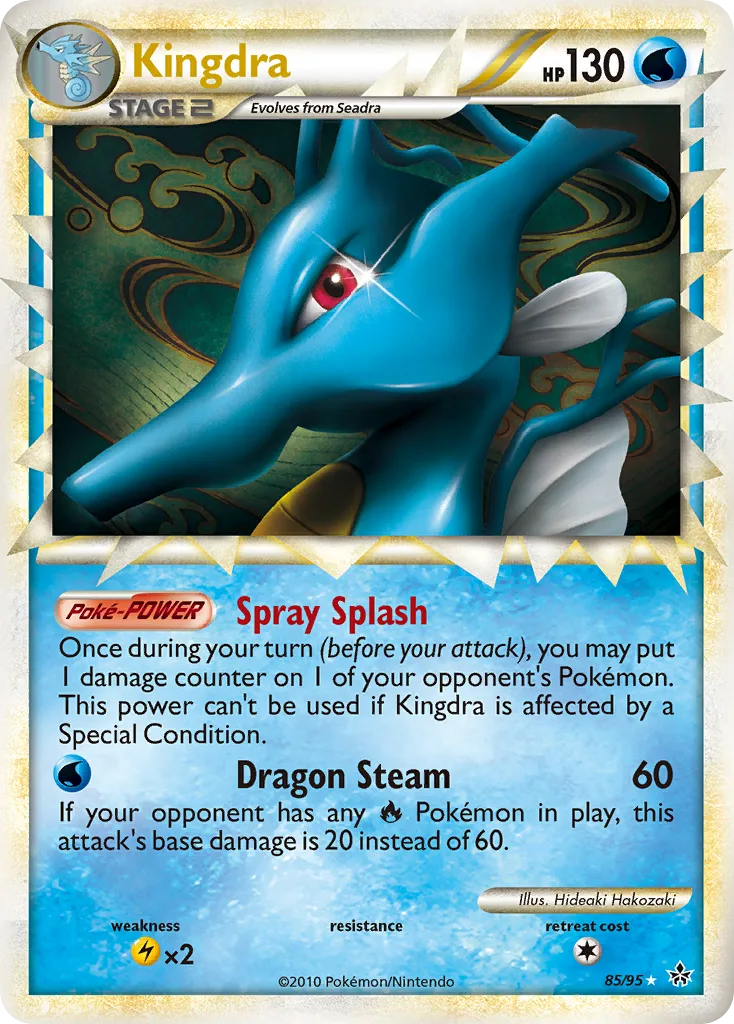 Kingdra, HS—Unleashed #85/95