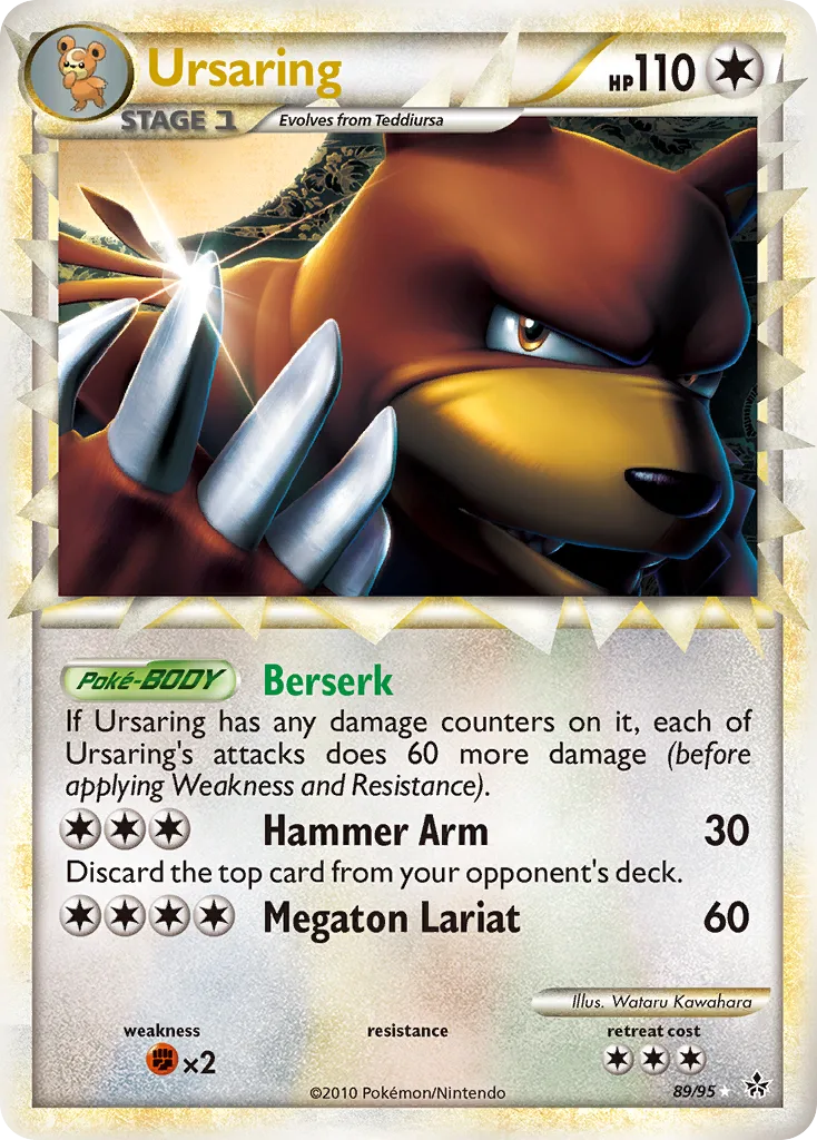 Ursaring, HS—Unleashed #89/95