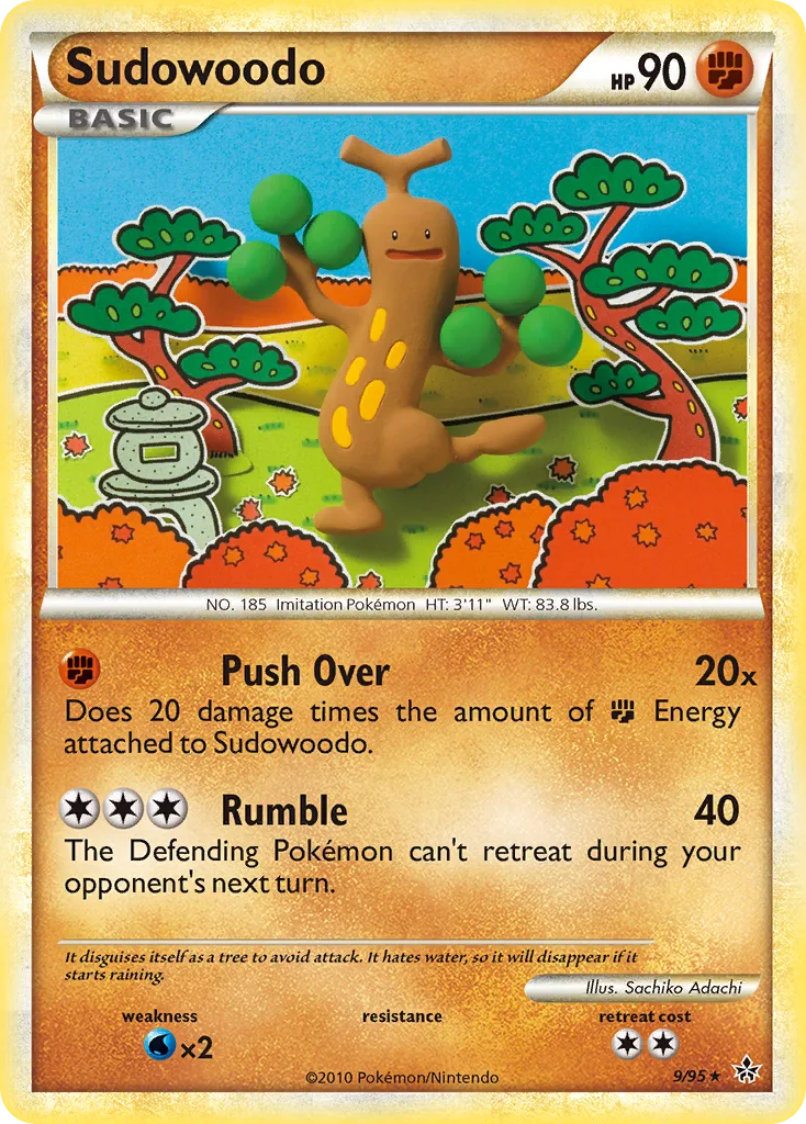 Sudowoodo, HS—Unleashed #9/95