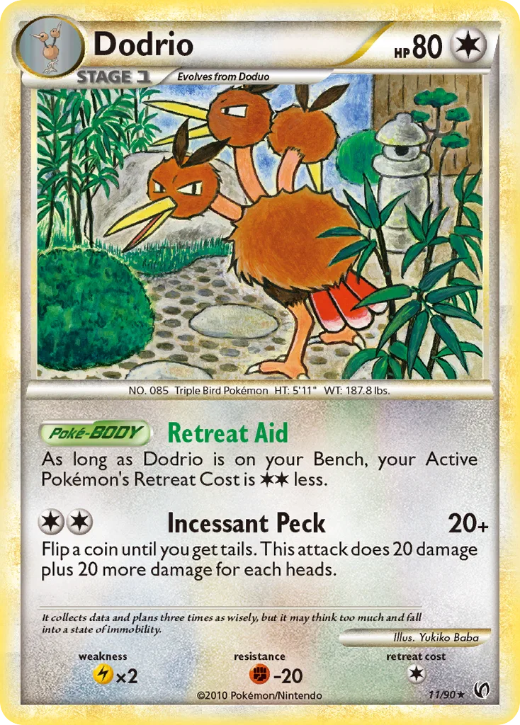 Dodrio, HS—Undaunted #11/90
