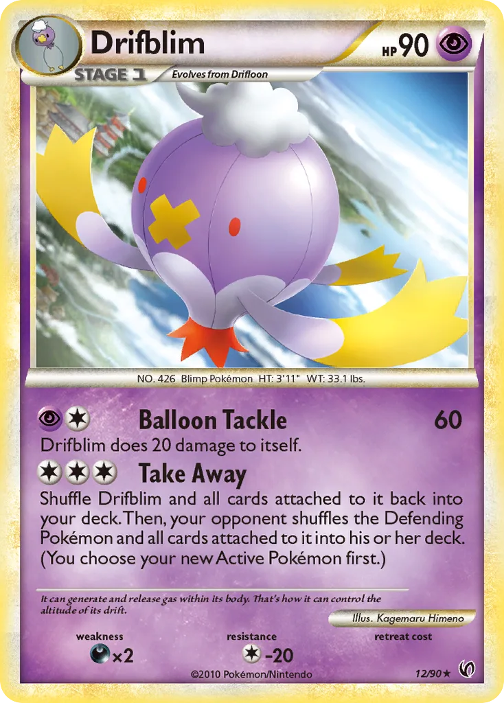 Drifblim, HS—Undaunted #12/90