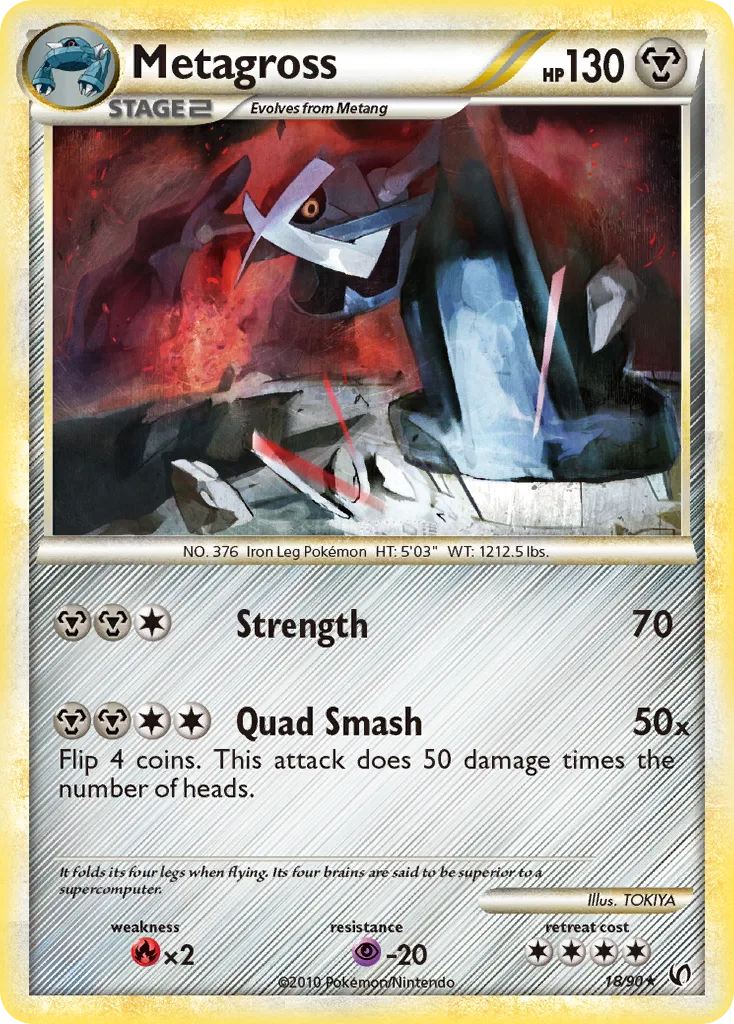 Metagross, HS—Undaunted #18/90